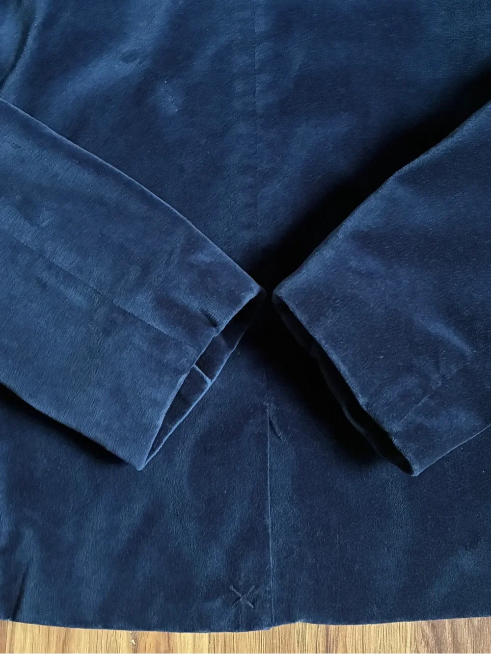 Janie and Jack Boys Velvet Blazer Jacket Dark Marine Navy Blue Luxury Size 7